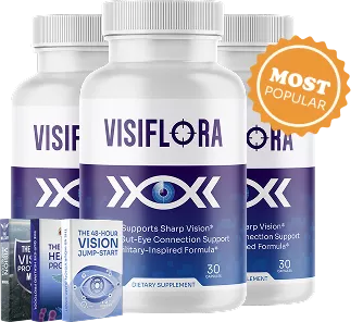 VisiFlora 3 bottle advanced most popular pack with free ebooks